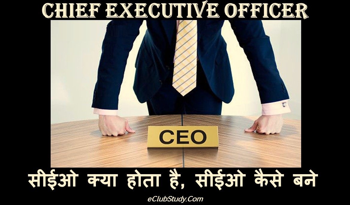 CEO Kya Hota Hai CEO Kaise Bane How To Become CEO In Hindi